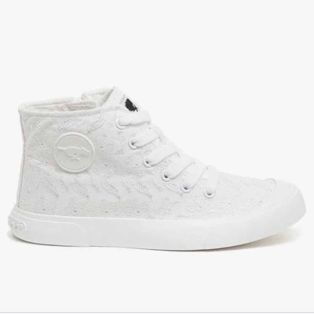 NWOB Rocket Dog Floral Embroidered High Top Sneakers